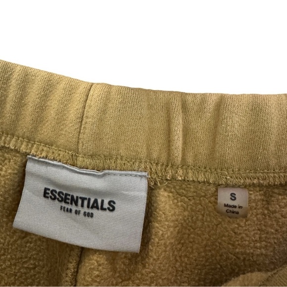 Fear of God Essentials Amber Fleece Lounge Pants, Size S - Picture 9 of 12
